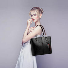 Load image into Gallery viewer, Leather Tote