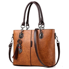 Load image into Gallery viewer, Leather Tote